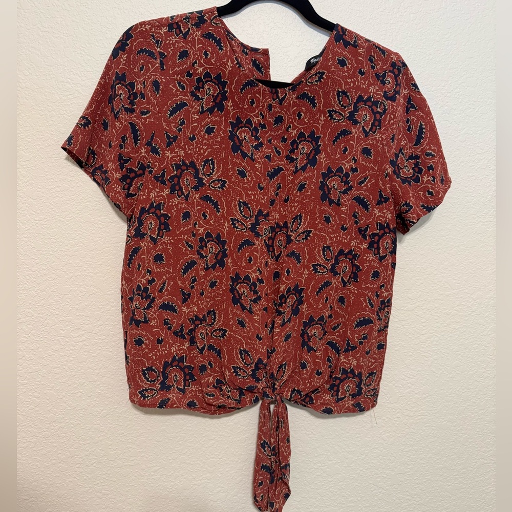 Madewell Patterned Blouse